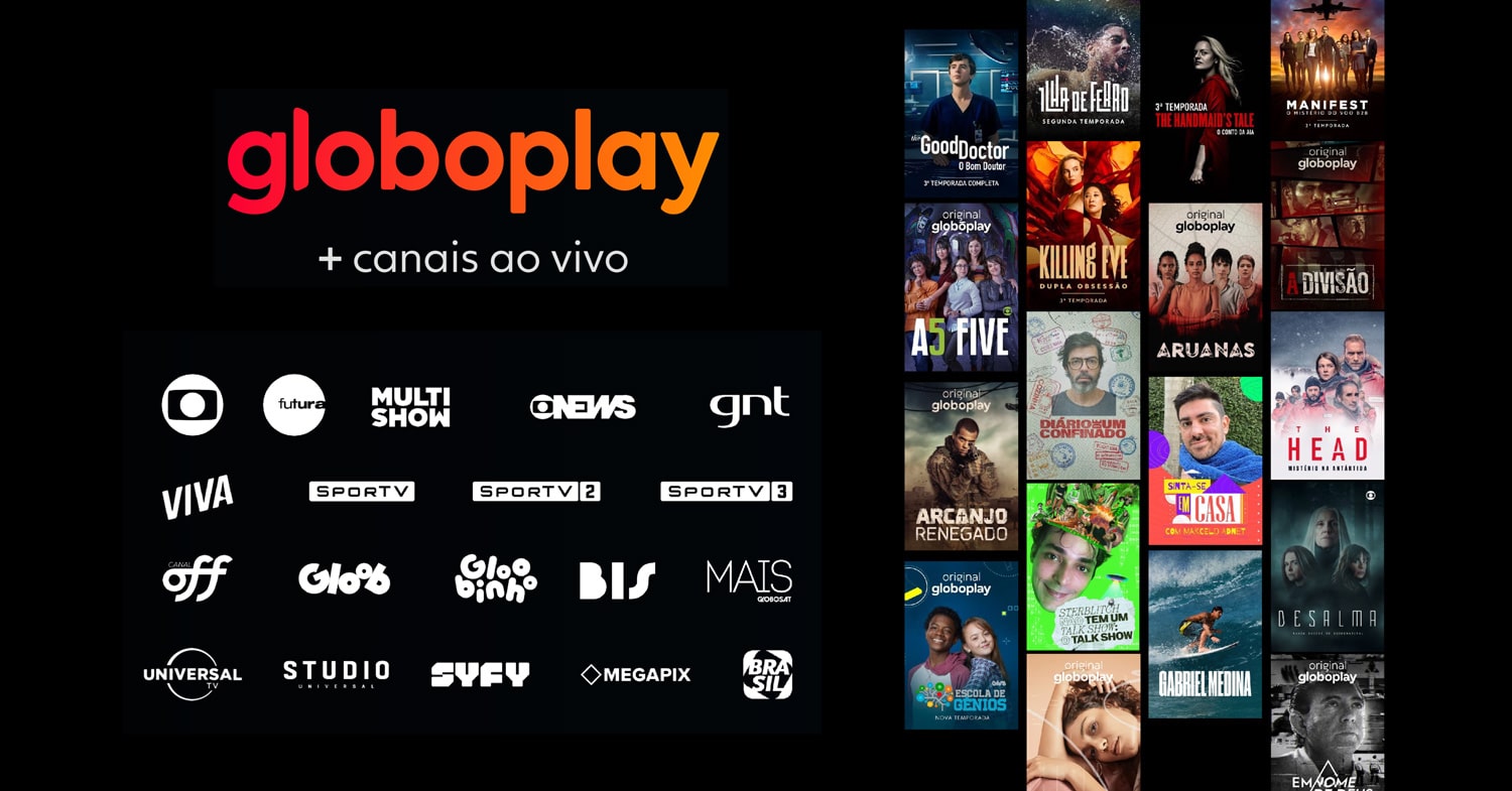 Globoplay: Veja e reveja quando quiser partir de 17,90 por mês