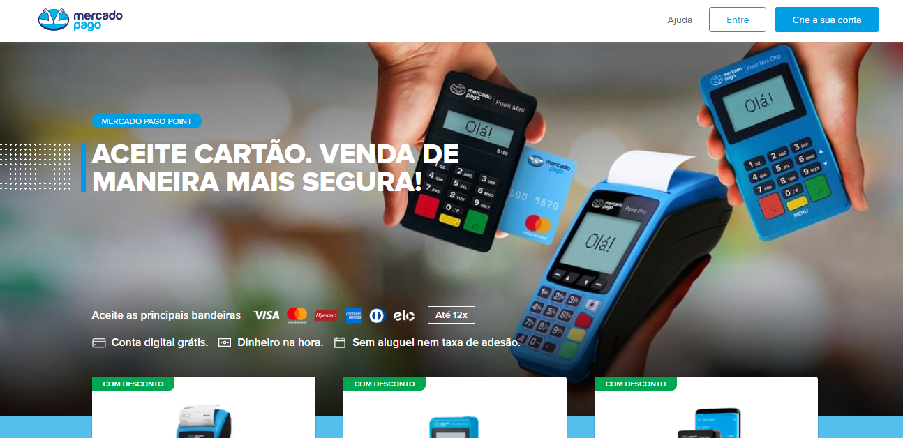 Maquininha de Cartão Point | Mercado Pago Logo