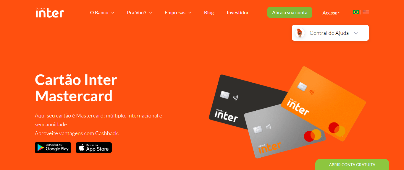 Cartão de crédito multuplo: Banco Inter