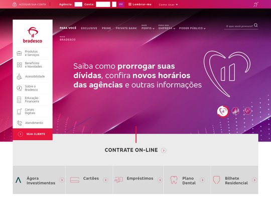 Banco Bradesco - Abre uma conta no Bradesco Logo