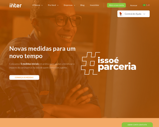 Banco Inter - Sua conta digital 100% gratuita Logo
