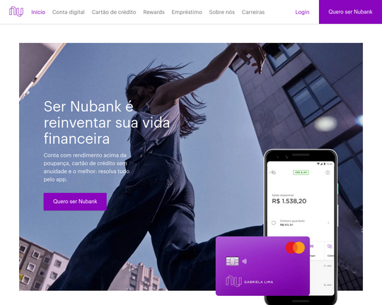 Banco Nubank I Você finalmente no controle