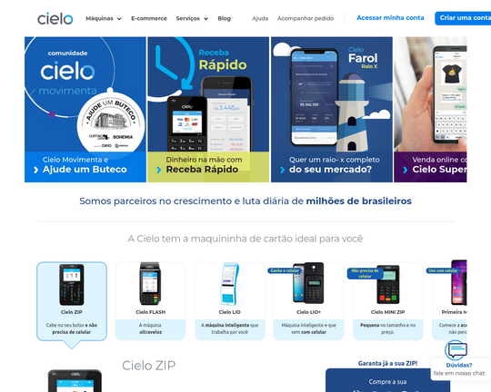 Cielo: Compare as Maquininhas de Cartão Logo
