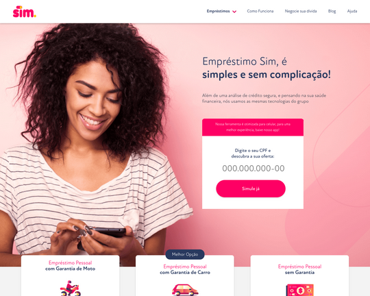 Empréstimo SIM - É a melhor opção? Logo
