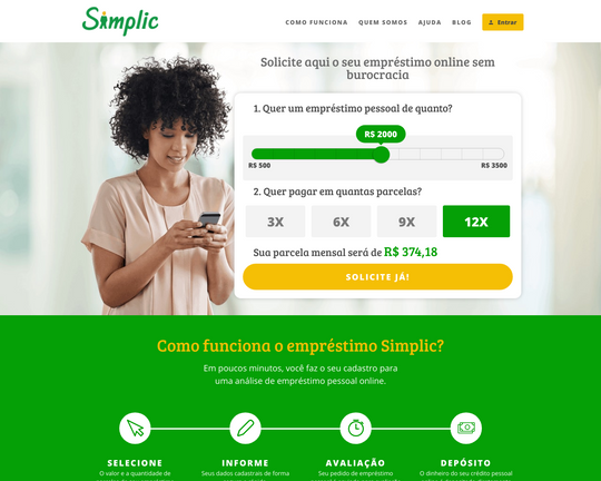 Empréstimo Pessoal Simplic